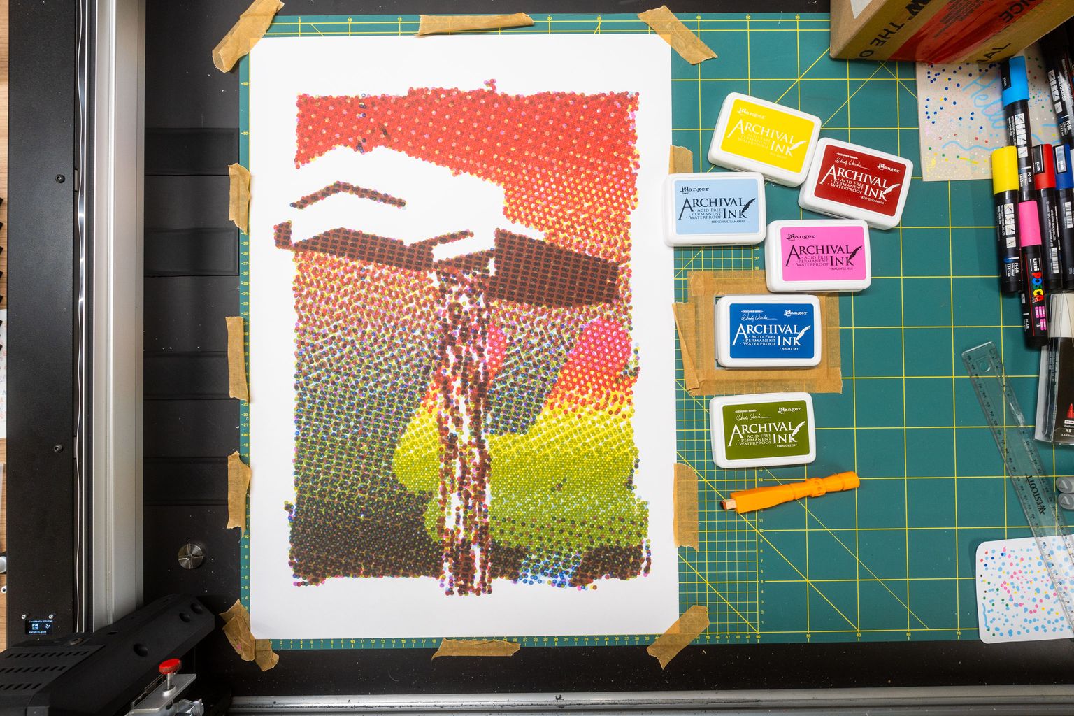 Project image for Rubber Stamping Machine